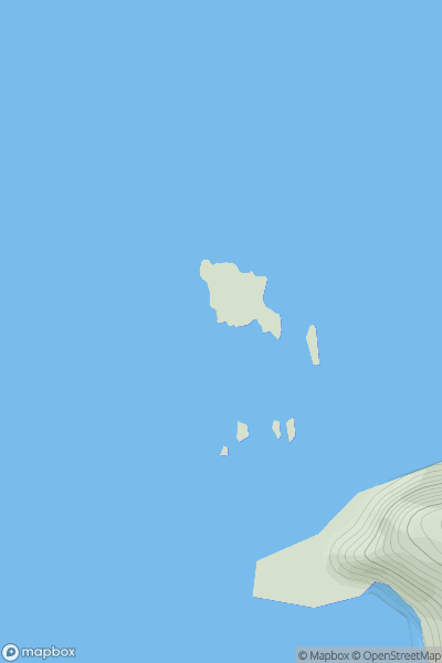 Thumbnail image for Gruna Stack showing contour plot for surrounding peak