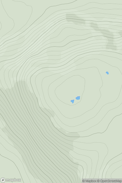 Thumbnail image for Cnoc na Stroine (Cnoc na Sroine) showing contour plot for surrounding peak