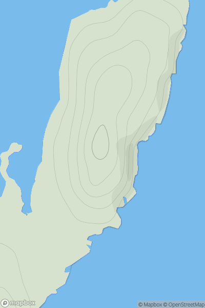 Thumbnail image for Ward of Symbister showing contour plot for surrounding peak