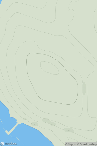 Thumbnail image for Vats Houllands showing contour plot for surrounding peak