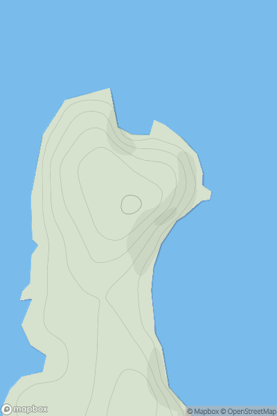 Thumbnail image for Bruna Ness showing contour plot for surrounding peak
