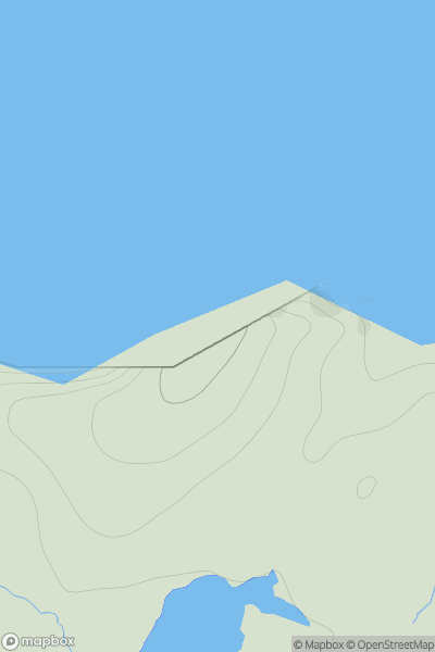 Thumbnail image for The Kame showing contour plot for surrounding peak