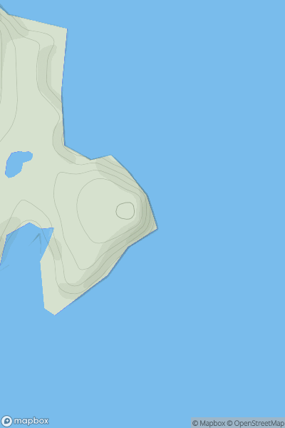 Thumbnail image for Head of Lambhoga showing contour plot for surrounding peak