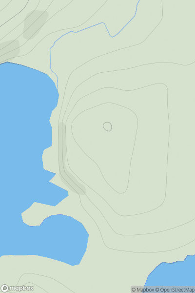 Thumbnail image for Sandwick Field showing contour plot for surrounding peak