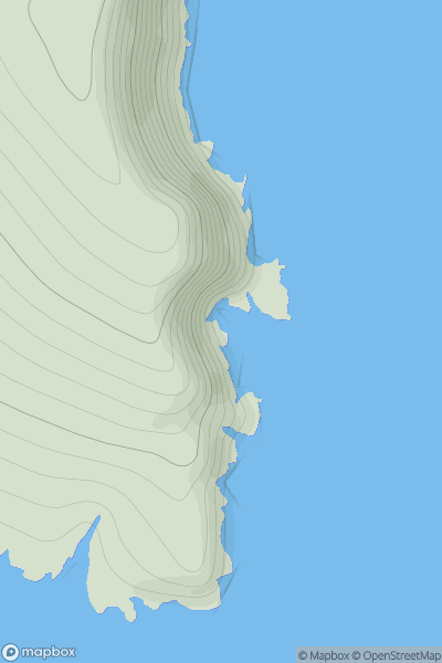 Thumbnail image for Hinda Stack showing contour plot for surrounding peak