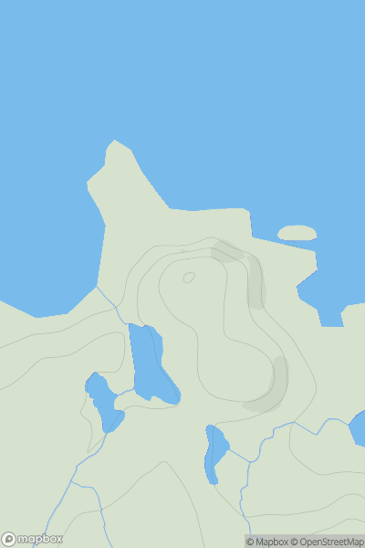 Thumbnail image for Ness showing contour plot for surrounding peak