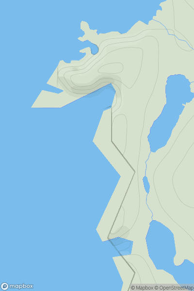 Thumbnail image for Navvins showing contour plot for surrounding peak