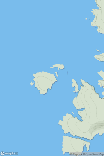 Thumbnail image for Hich Holm showing contour plot for surrounding peak