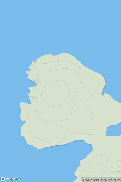 Thumbnail image for The Hamars showing contour plot for surrounding peak