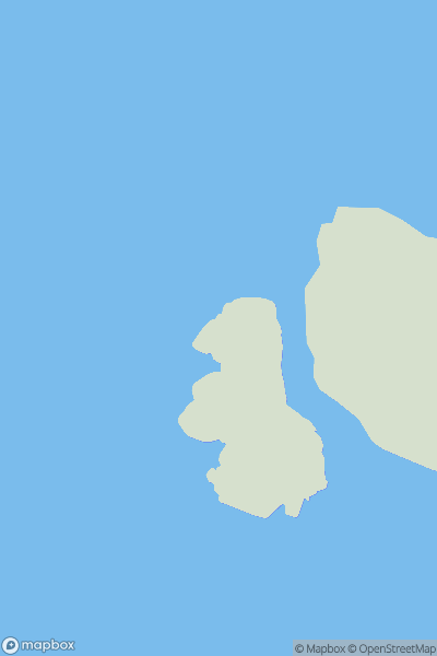 Thumbnail image for Skerry of Eshaness showing contour plot for surrounding peak