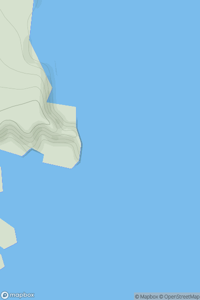 Thumbnail image for Stack of the Horse showing contour plot for surrounding peak