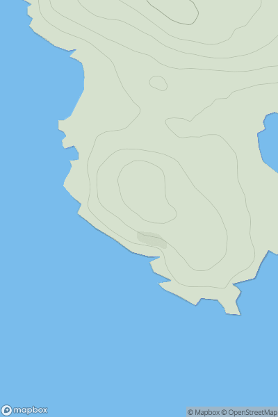 Thumbnail image for The Haa showing contour plot for surrounding peak
