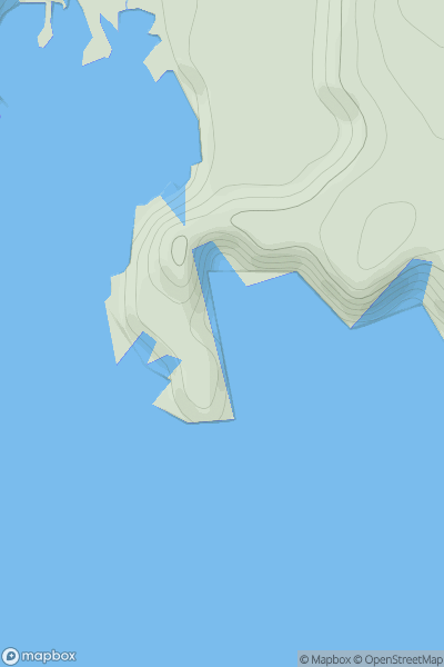 Thumbnail image for Rooi Stack showing contour plot for surrounding peak