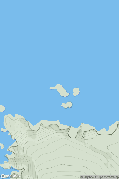 Thumbnail image for Stacks of Skroo North showing contour plot for surrounding peak