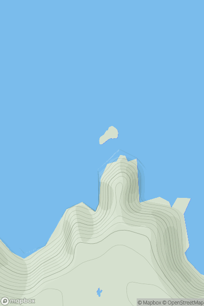 Thumbnail image for Hevda Stack showing contour plot for surrounding peak