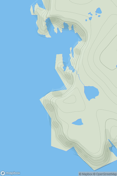 Thumbnail image for Eina Stack showing contour plot for surrounding peak