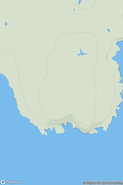 Thumbnail image for Hascosay showing contour plot for surrounding peak