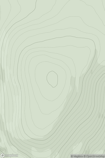 Thumbnail image for Moor Fea showing contour plot for surrounding peak