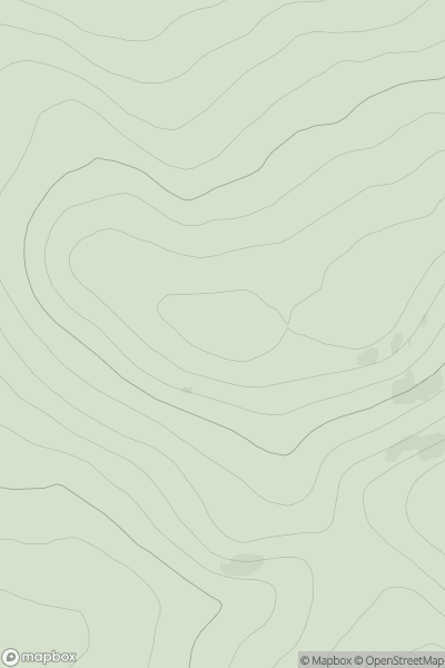 Thumbnail image for Gruf Hill showing contour plot for surrounding peak
