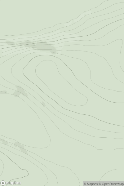 Thumbnail image for Skird Hill showing contour plot for surrounding peak