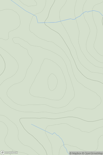 Thumbnail image for Merranblo showing contour plot for surrounding peak