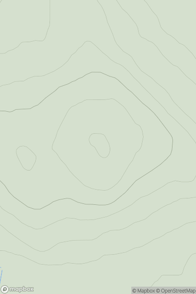 Thumbnail image for Redland Hill showing contour plot for surrounding peak