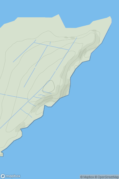 Thumbnail image for Broad Lee showing contour plot for surrounding peak