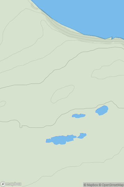 Thumbnail image for Gairy Hill showing contour plot for surrounding peak