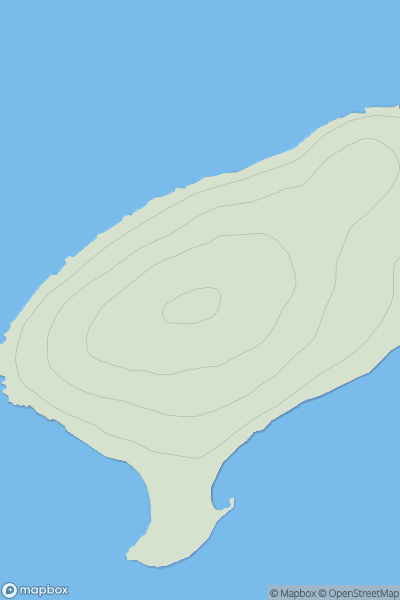 Thumbnail image for Hunda showing contour plot for surrounding peak