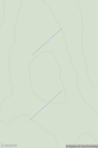Thumbnail image for Langskaill Hill showing contour plot for surrounding peak