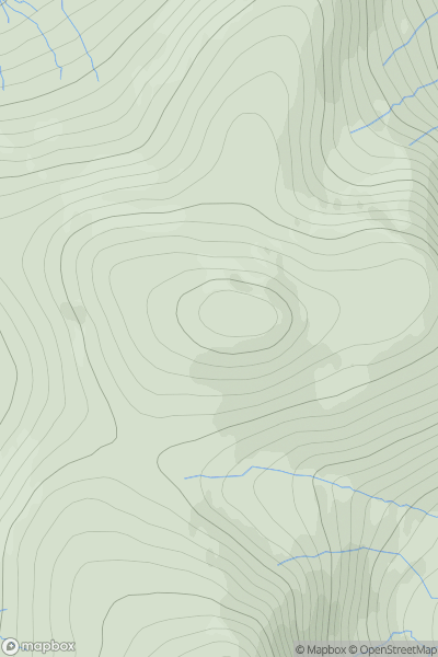 Thumbnail image for Bhoiseabhal showing contour plot for surrounding peak