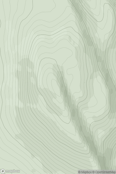 Thumbnail image for Ben Tianavaig showing contour plot for surrounding peak