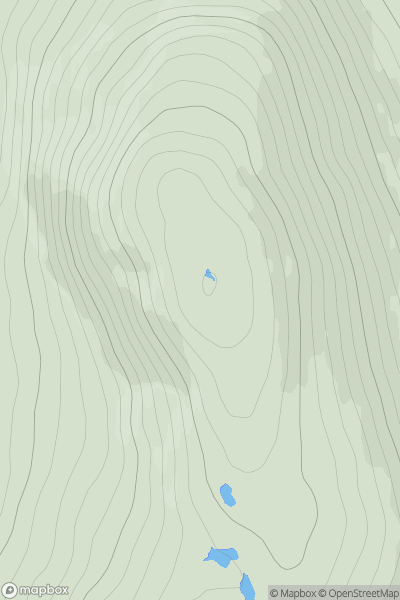 Thumbnail image for Carran showing contour plot for surrounding peak