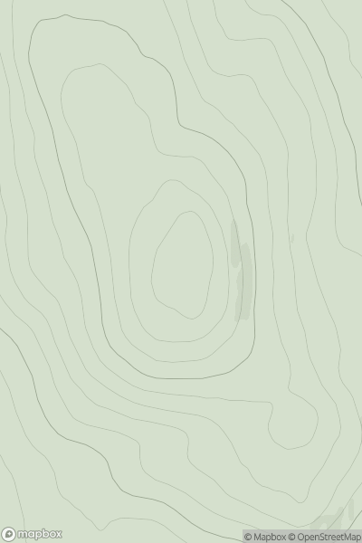 Thumbnail image for Cruachan-Glen Vic Askill showing contour plot for surrounding peak