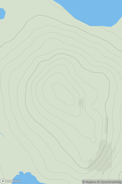 Thumbnail image for Ascleit showing contour plot for surrounding peak