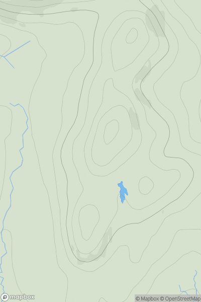 Thumbnail image for Suil na h-Airigh showing contour plot for surrounding peak