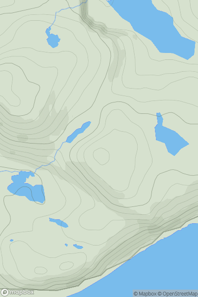 Thumbnail image for Snehaval Beg showing contour plot for surrounding peak