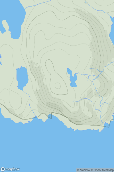 Thumbnail image for Giearol showing contour plot for surrounding peak