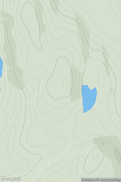 Thumbnail image for Cleiteichean Ochain showing contour plot for surrounding peak