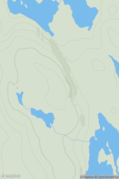 Thumbnail image for Lith Langa showing contour plot for surrounding peak