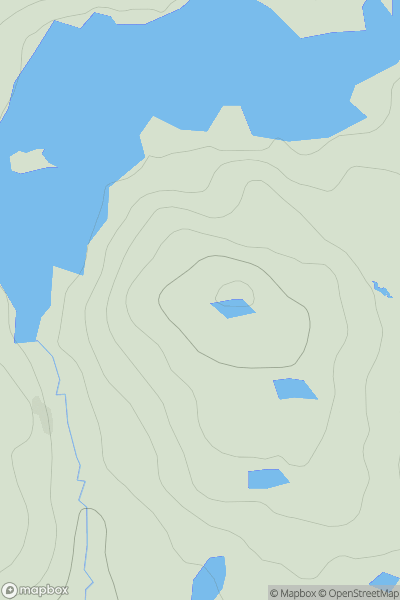 Thumbnail image for Corcasmol showing contour plot for surrounding peak
