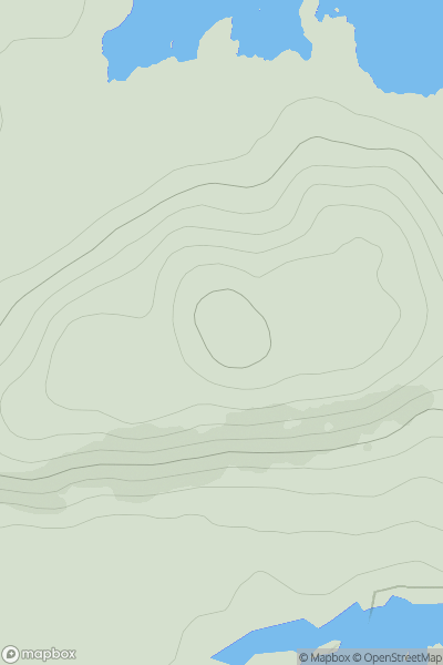 Thumbnail image for Gasaval showing contour plot for surrounding peak