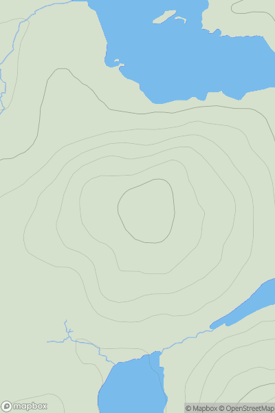 Thumbnail image for Steiseal showing contour plot for surrounding peak
