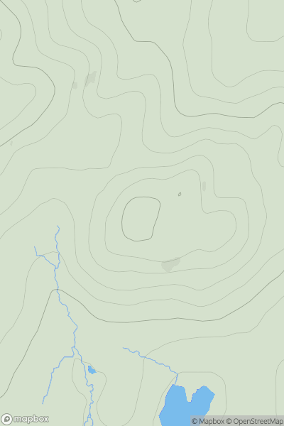 Thumbnail image for Sullanan Ard showing contour plot for surrounding peak