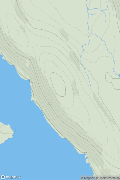 Thumbnail image for Bideanan showing contour plot for surrounding peak