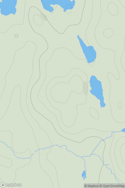 Thumbnail image for Ceadraiseal showing contour plot for surrounding peak