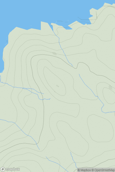 Thumbnail image for Neishnaval showing contour plot for surrounding peak