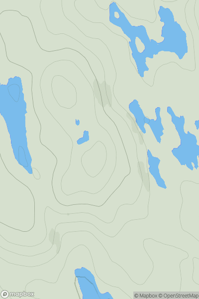 Thumbnail image for Middle Shalaval showing contour plot for surrounding peak