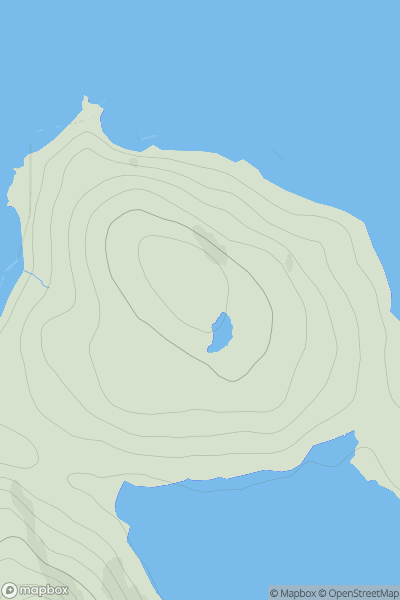 Thumbnail image for Meilein showing contour plot for surrounding peak