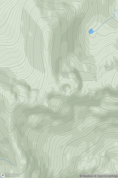 Thumbnail image for Bhasteir Tooth (Basteir Tooth) showing contour plot for surrounding peak